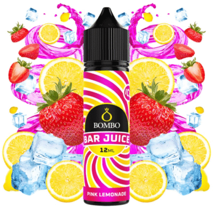 Aroma Pink Lemonade Ice 12ml Longfill Bombo Bar Juice
