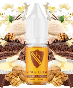 Sales Don Juan Custard Kings Crest Salts 10ml