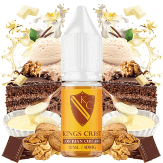 Sales Don Juan Custard Kings Crest Salts 10ml