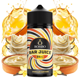 Aroma Vanilla Custard 24ml Longfill Bombo Bar Juice