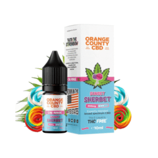 Sunset Sherbet Orange County CBD 10ml