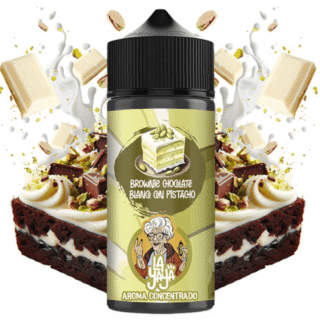 Aroma Brownie Chocolate Blanco con Pistacho - La Yaya 30ml (Longfill)