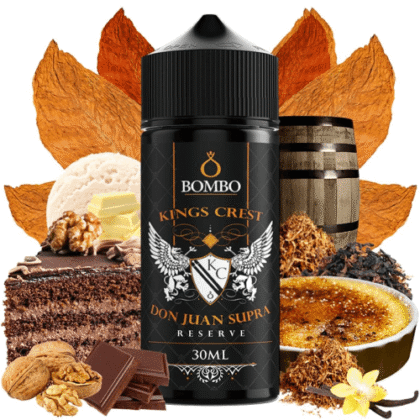 Aroma Don Juan Supra Reserve 30ml/120 Longfill - Kings Crest & Bombo