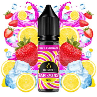 Aroma Pink Lemonade Ice - Bombo Bar Juice 5ml (MiniLongfill)