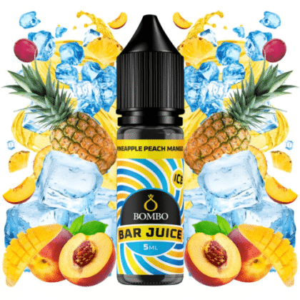 Aroma Pineapple Peach Mango Ice - Bombo Bar Juice 5ml (MiniLongfill)