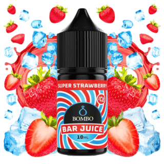 Aroma Super Strawberry Ice - Bombo Bar Juice 10ml (MiniLongfill)