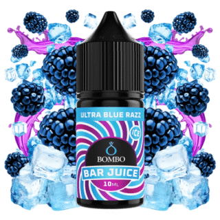 Aroma Ultra Blue Razz Ice - Bombo Bar Juice 10ml (MiniLongfill)