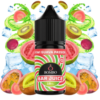 Aroma Kiwi Guava Passion Ice - Bombo Bar Juice 10ml (MiniLongfill)