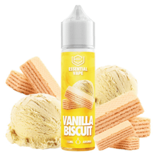 Aroma Vanilla Biscuit 15ml/60 Longfill - Essential Vape by Bombo