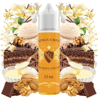 Aroma Don Juan Custard 15ml/60 Longfill - Kings Crest