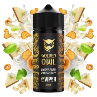 Aroma Lime Cream Dinocookies 30ml/120 Longfill - Golden Owl by Viper
