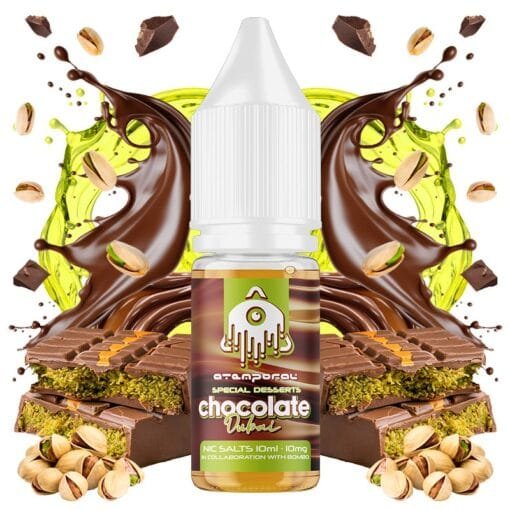 Chocolate Dubai 10ml - Atemporal Nic Salts by The Mind Flayer