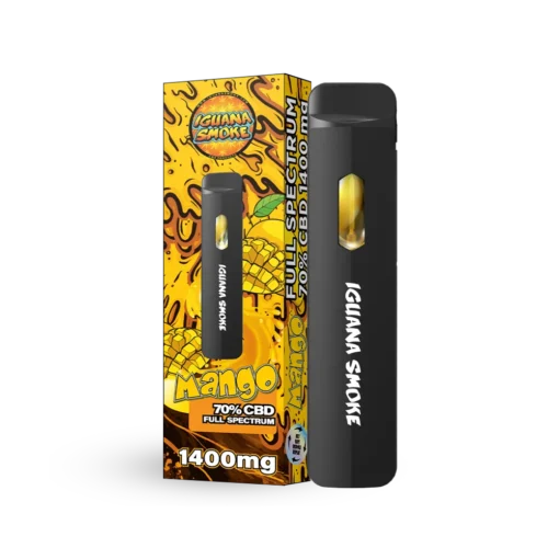 Vaper CBD Full Spectrum Mango Iguana Smoke