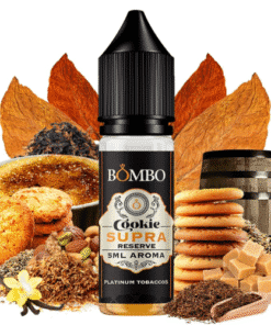 Aroma Cookie Supra Reserve 5ml/15 MiniLongfill - Platinum Tobaccos by Bombo