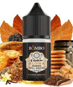 Aroma Cookie Supra Reserve 10ml/30 MiniLongfill - Platinum Tobaccos by Bombo