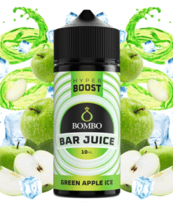 Aroma Green Apple Ice Hyper Boost Bombo Bar Juice