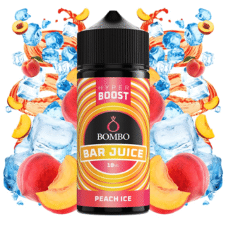 Aroma Peach Ice Hyper Boost Bombo Bar Juice 10ml/120 (Longfill)