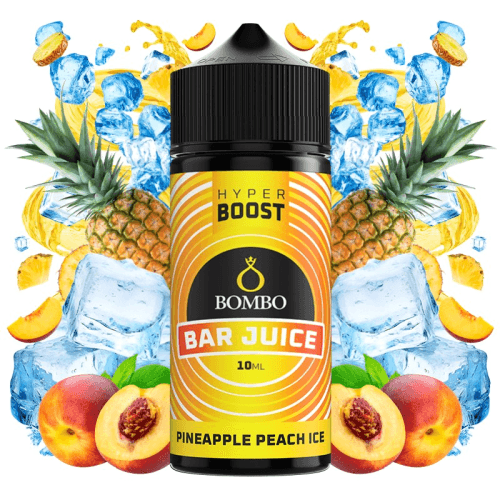 Aroma Pineapple Peach Ice Hyper Boost Bombo Bar Juice 10ml/120 (Longfill)