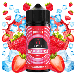 Aroma Strawberry Ice Hyper Boost Bombo Bar Juice 10ml/120 (Longfill)