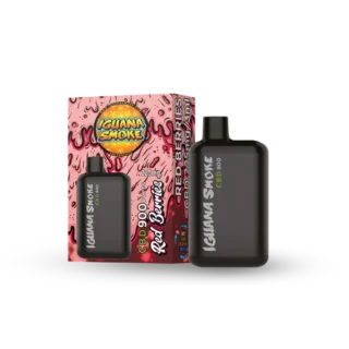 Desechable CBD Iguana Smoke Red Berries 225mg