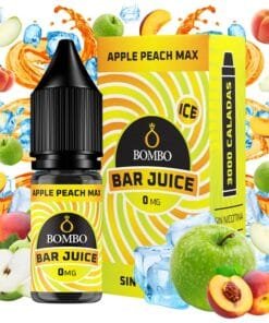 Sales Apple Peach Max Bar Juice Bombo 10ml