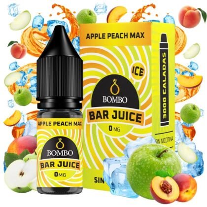 Sales Apple Peach Max Bar Juice Bombo 10ml