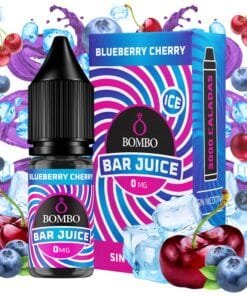 Sales Blueberry Cherry Bar Juice Bombo 10ml