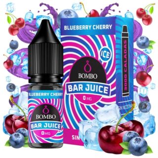 Sales Blueberry Cherry Bar Juice Bombo 10ml