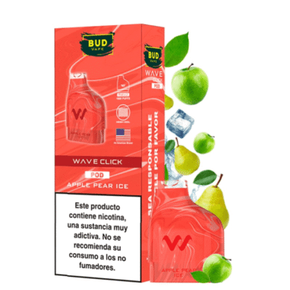 Recambio Wave Click Apple Pear Bud Vape (Pack 2)