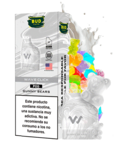 Recambio Wave Click Gummy Bears Bud Vape (Pack 2)