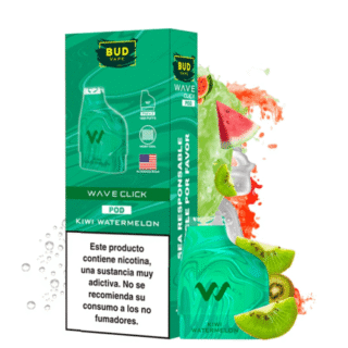 Recambio Wave Click Kiwi Watermelon Bud Vape (Pack 2)