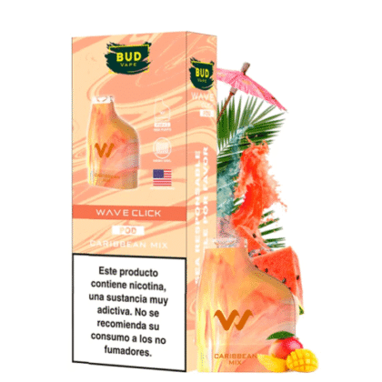 Recambio Wave Click Caribbean Mix Bud Vape (Pack 2)