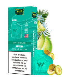 Recambio Wave Click Triple Melon Bud Vape (Pack 2)