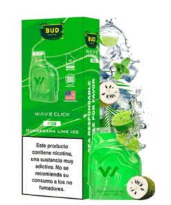 Recambio Wave Click Guanabana Lime Ice Bud Vape (Pack 2)