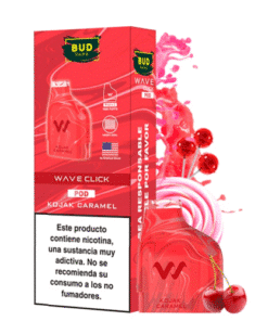 Recambio Wave Click Kojak Caramel Bud Vape (Pack 2)