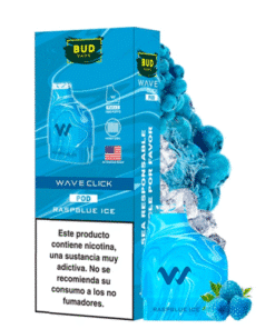 Recambio Wave Click Raspblue Ice Bud Vape (Pack 2)