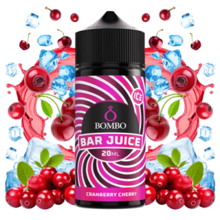 Aroma Cranberry Cherry 20ml Longfill Bombo Bar Juice