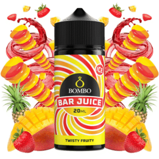 Aroma Twisty Fruity 20ml Longfill Bombo Bar Juice