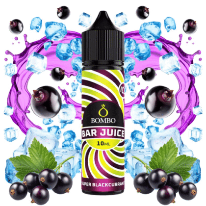 Aroma Super Blackcurrant 10ml Longfill Bombo Bar Juice