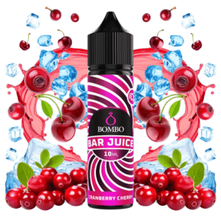 Aroma Cranberry Cherry 10ml Longfill Bombo Bar Juice