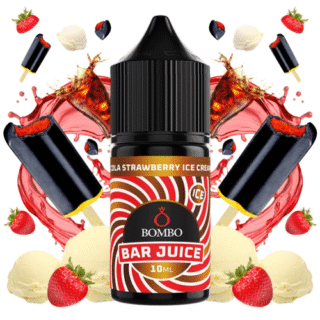 Aroma Cola Strawberry Ice Cream Bombo Bar Juice 10ml (MiniLongfill)