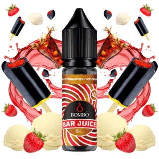 Aroma Cola Strawberry Ice Cream Bombo Bar Juice 5ml (MiniLongfill)