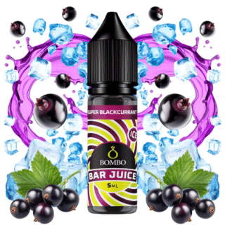 Aroma Super Blackcurrant Bombo Bar Juice 5ml (MiniLongfill)