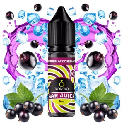 Aroma Super Blackcurrant Bombo Bar Juice 5ml (MiniLongfill)