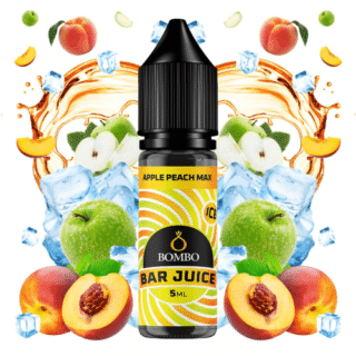 Aroma Apple Peach Max Bombo Bar Juice 5ml (MiniLongfill)