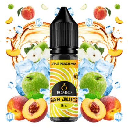 Aroma Apple Peach Max Bombo Bar Juice 5ml (MiniLongfill)