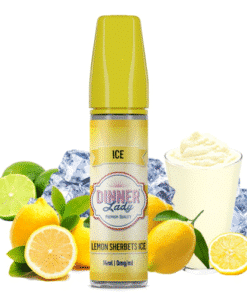 Aroma Lemon Sherbets Ice 14ml/60 Longfill - Dinner Lady