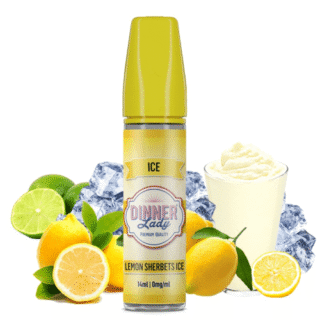 Aroma Lemon Sherbets Ice 14ml/60 Longfill - Dinner Lady