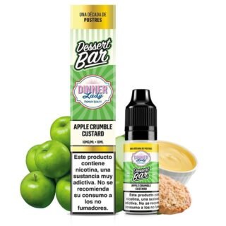 Apple Crumble Custard - Dinner Lady Salts Dessert Bar