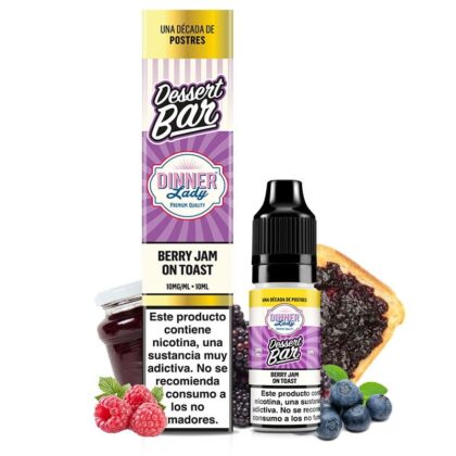 Berry Jam On Toast - Dinner Lady Salts Dessert Bar